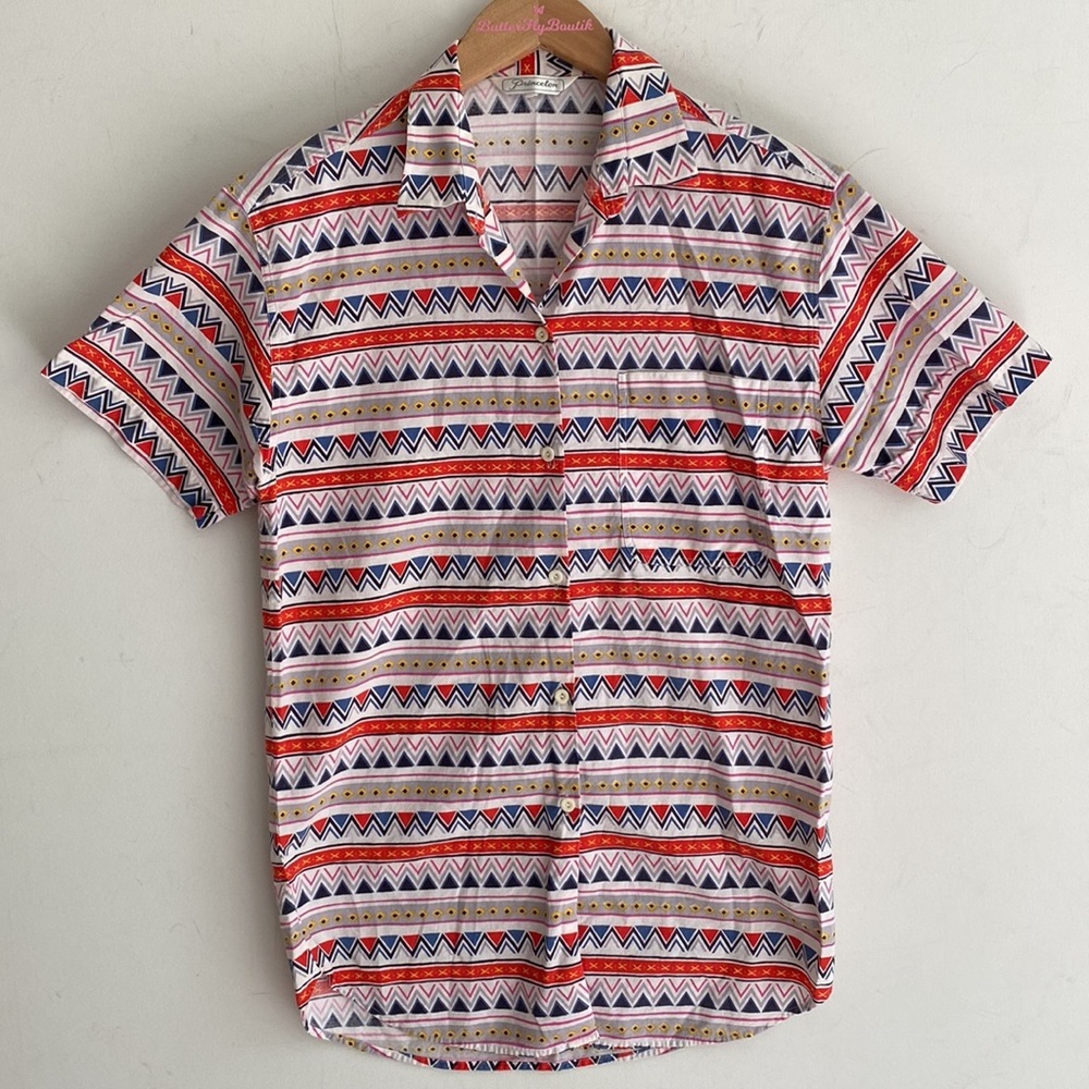 Princeton‎ tribal print top, Size S